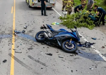 Ontario motorcycle crash news